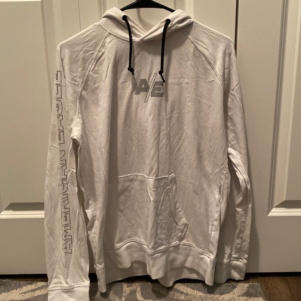 American Eagle Hoodie with Reflective Logos